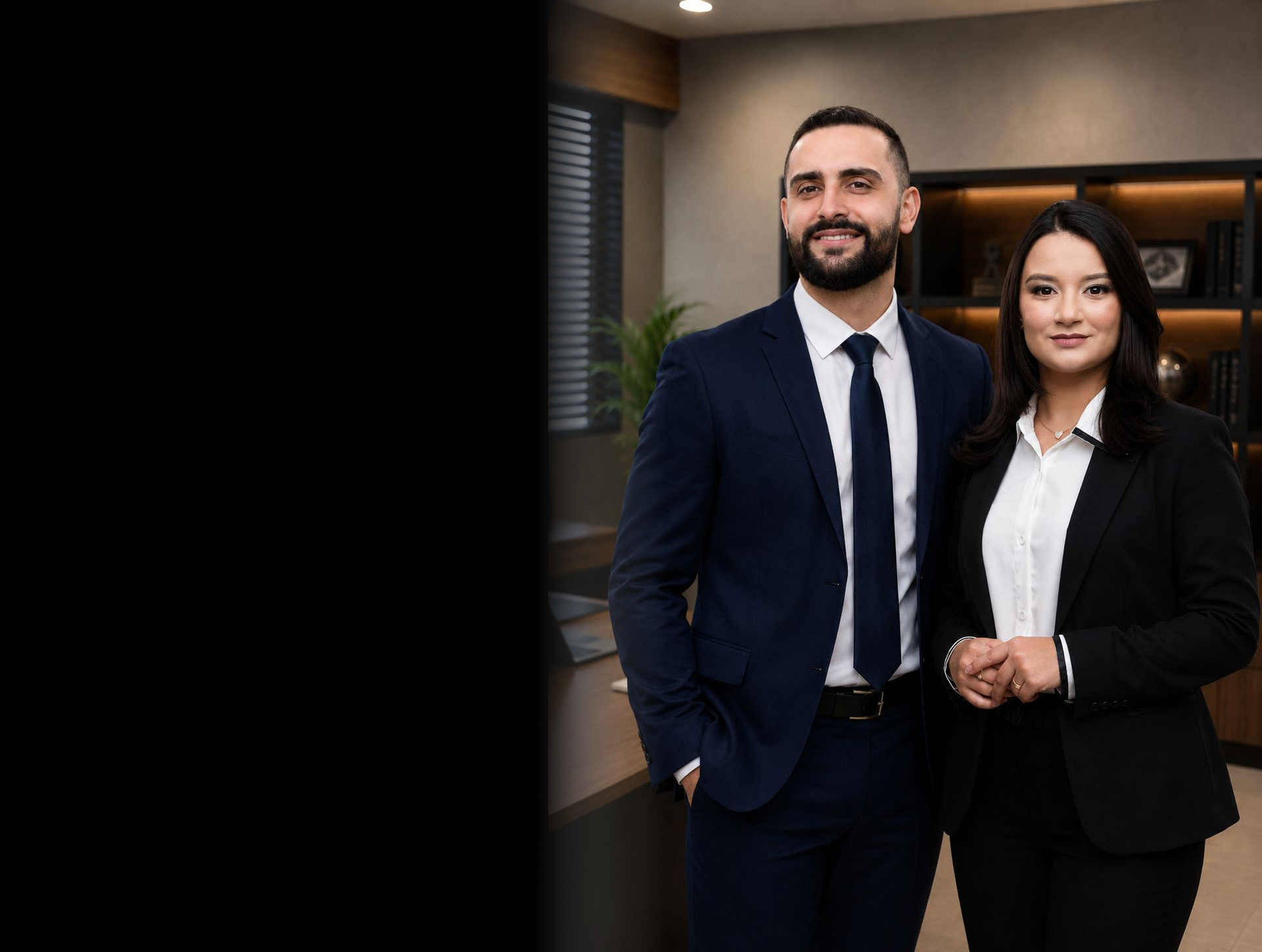 Dr. Vagner Leôncio e Dra. Gabriella Delesporte